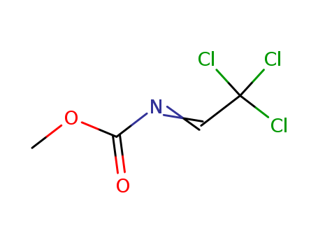 Carbamic acid, (2,2,2-trichloroethylidene)-, methyl ester