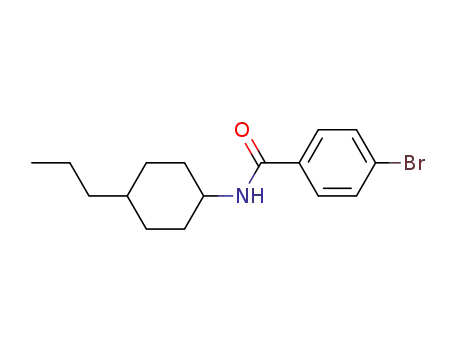 Molecular Structure of 315706-68-4 (Benzamide,4-bromo-N-(4-propylcyclohexyl)-)
