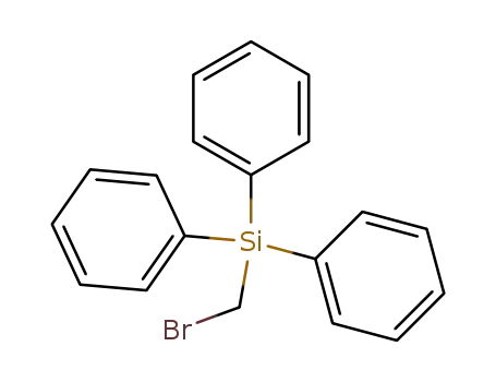 Molecular Structure of 18670-61-6 ((bromomethyl)(triphenyl)silane)