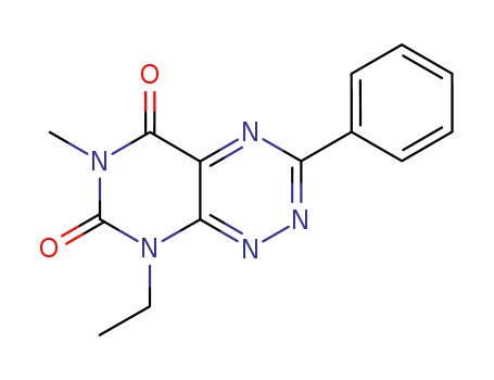 42285-85-8,8-ethyl-6-methyl-3-phenylpyrimido[5,4-e][1,2,4]triazine-5,7(6H,8H)-dione,