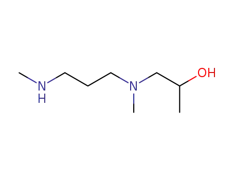 Molecular Structure of 623164-58-9 (2-Propanol,1-[methyl[3-(methylamino)propyl]amino]-(9CI))