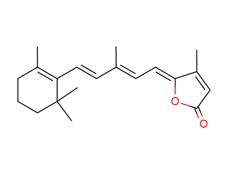 Molecular Structure of 10035-29-7 ((7cis,11cis)-17-cycloretinoic acid)