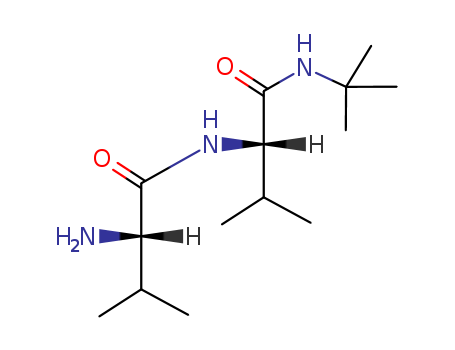 Molecular Structure of 120952-69-4 (L-Valinamide, L-valyl-N-(1,1-dimethylethyl)-)