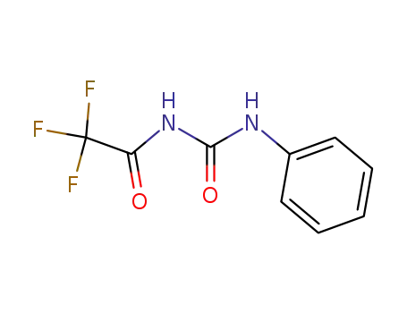 Molecular Structure of 58825-60-8 (Acetamide, 2,2,2-trifluoro-N-[(phenylamino)carbonyl]-)