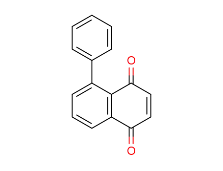 Molecular Structure of 33522-29-1 (1,4-Naphthalenedione, 5-phenyl-)