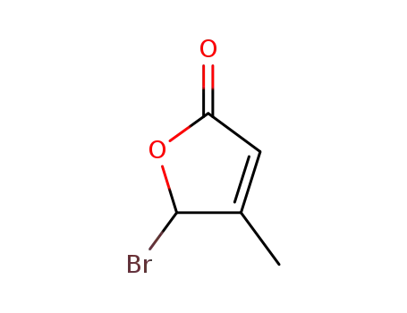 Molecular Structure of 60270-03-3 (2(5H)-Furanone, 5-bromo-4-methyl-)
