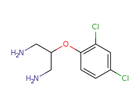 Molecular Structure of 676167-18-3 (2-(2,4-dichlorophenoxy)propane-1,3-diamine)