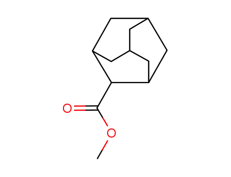 Molecular Structure of 22635-52-5 (methyl tricyclo[3.3.1.1<sup>3,7</sup>]decane-2-carboxylate)