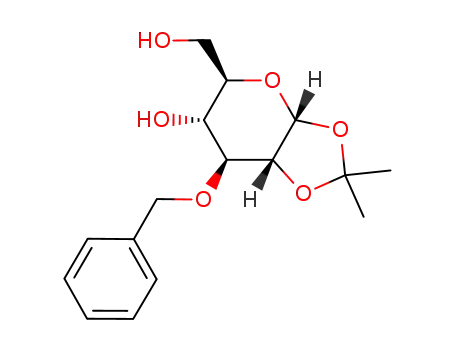 Molecular Structure of 210100-63-3 (3-O-BENZYL-1,2-O-ISOPROPYLIDENE-ALPHA-D-GLUCOFURANOSE)