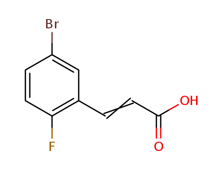 Factory Supply 5-Bromo-2-fluorocinnamic acid