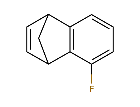 Molecular Structure of 61346-81-4 (5-fluoro-1,4-dihydro-1,4-methanonaphthalene)