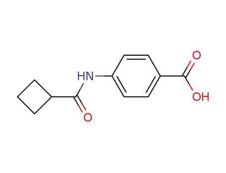 4-[(cyclobutylcarbonyl)amino]benzoic acid(SALTDATA: FREE)