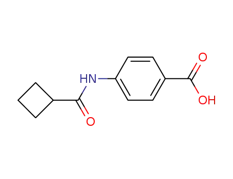 4-[(Cyclobutylcarbonyl)amino]benzoic acid