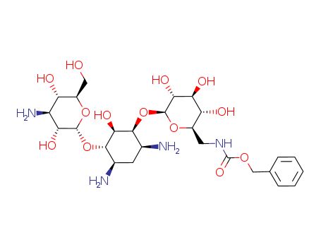O-3-AMino-3-deoxy-α-D-glucopyranosyl-(1→6)-O-[6-deoxy-6-[[(phenylMethoxy)carbonyl]aMino]-α-D-glucopyranosyl-(1→4)]-2-deoxy-D-streptaMine(40372-09-6)