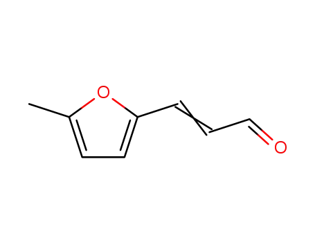 Molecular Structure of 5555-90-8 (2-Propenal, 3-(5-methyl-2-furanyl)-)