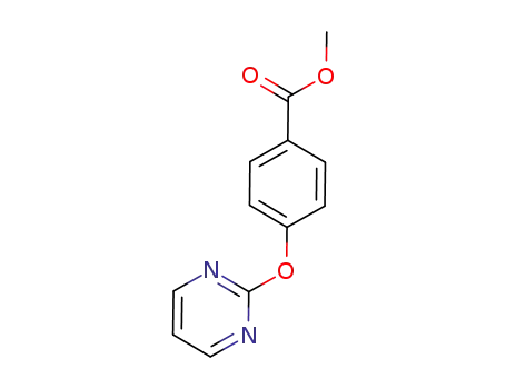 Molecular Structure of 1090587-89-5 (Methyl 4-(pyrimidin-2-yloxy)benzoate)