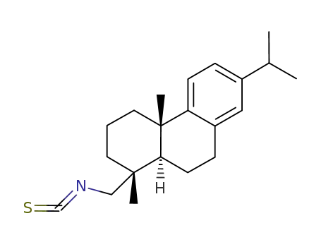 Molecular Structure of 115269-93-7 (DEHYDROABIETYL ISOTHIOCYANATE)