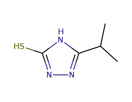 Molecular Structure of 59689-64-4 (5-ISOPROPYL-4H-[1,2,4]TRIAZOLE-3-THIOL)