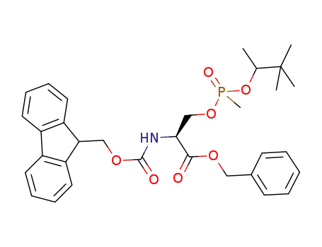 Fmoc-serine(O-pinacolyl methylphosphonate) benzyl ester