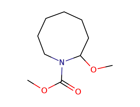 Molecular Structure of 1227635-41-7 (α-methoxy-N-methoxycarbonylazocane)