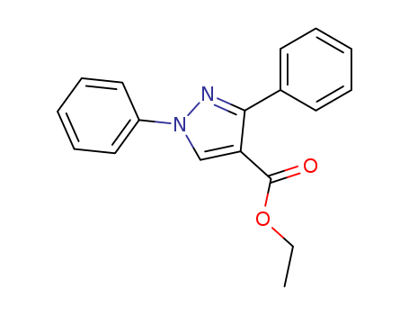 1H-Pyrazole-4-carboxylic acid, 1,3-diphenyl-, ethyl ester