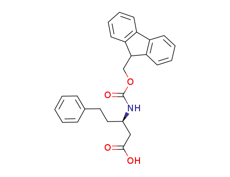 Molecular Structure of 269398-87-0 (FMOC-(R)-3-AMINO-5-PHENYLPENTANOIC ACID)