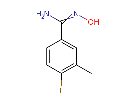 3-Fluoro-4-methylbenzamide oxime
