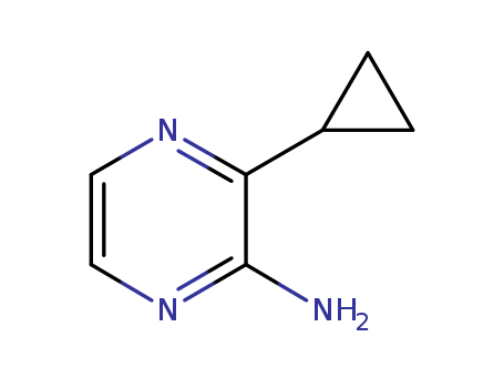 3-cyclopropylpyrazin-2-amine