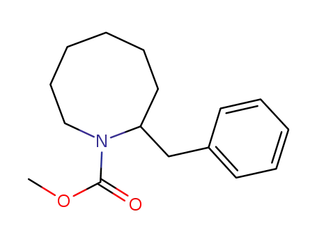 Molecular Structure of 1227635-47-3 (α-benzyl-N-methoxycarbonylazocane)