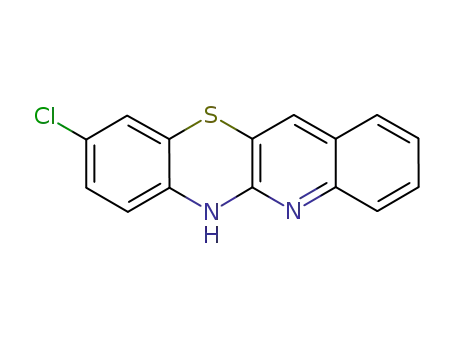 Molecular Structure of 1192303-44-8 (6H-9-chloroquino[3,2-b]benzo[1,4]thiazine)