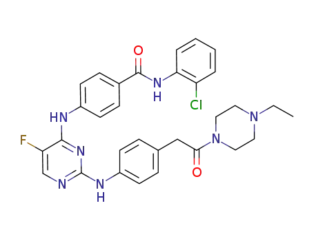 Molecular Structure of 1158838-45-9 (Aurora A Inhibitor I)