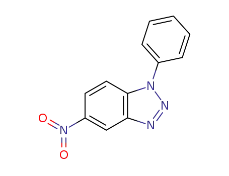 Molecular Structure of 75116-67-5 (5-nitro-1-phenyl-1H-benzotriazole)