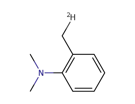Molecular Structure of 64065-24-3 ((2-deuteriomethylphenyl)dimethylamine)