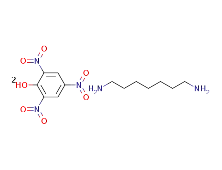 Molecular Structure of 80056-67-3 (1,7-Heptanediamine, compd. with 2,4,6-trinitrophenol (1:2))