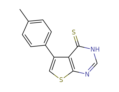 Thieno[2,3-d]pyrimidine-4(3H)-thione,5-(4-methylphenyl)-