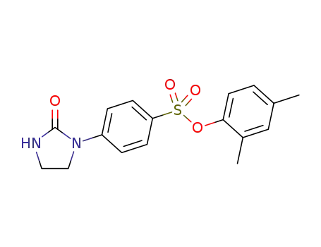 Molecular Structure of 1311945-66-0 (2,4-dimethylphenyl 4-(2-oxoimidazolidin-1-yl)benzenesulfonate)