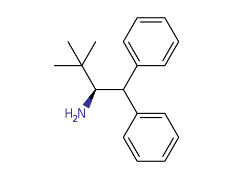 Molecular Structure of 480444-13-1 ((S)-2-(+)-AMINO-3,3-DIMETHYL-1,1-DIPHENYLBUTANE)