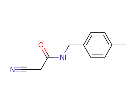 2-Cyano-N-(4-methylbenzyl)acetamide 64488-12-6