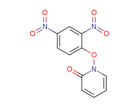 Molecular Structure of 1346257-82-6 (1-(2,4-dinitrophenoxy)pyridin-2(1H)-one)