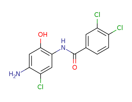 N-(4-Amino-5-chloro-2-hydroxyphenyl)-3,4-dichlorobenzamide