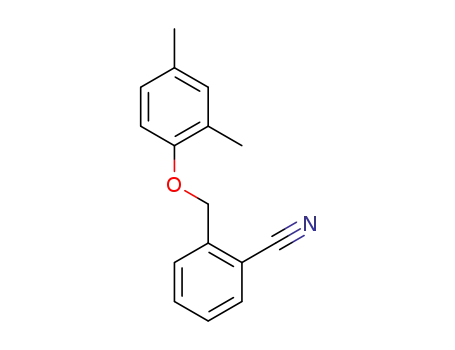 Molecular Structure of 951905-98-9 (2-(2,4-dimethylphenoxymethyl)benzonitrile)