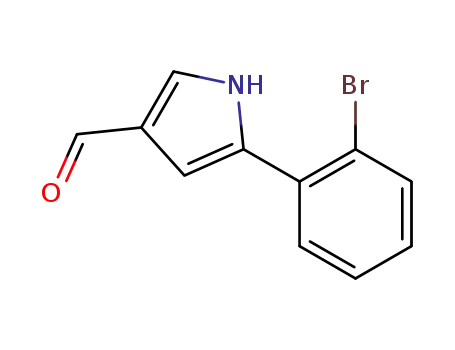 5-(2-bromophenyl)-1H-pyrrole-3-carbaldehyde