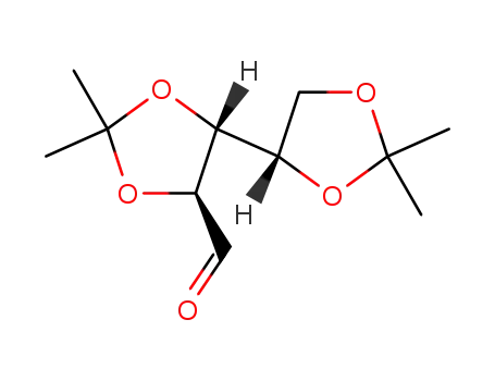 Molecular Structure of 120522-10-3 (2,3,4,5-di-O-isopropylidenealdehydo-L-xylose)
