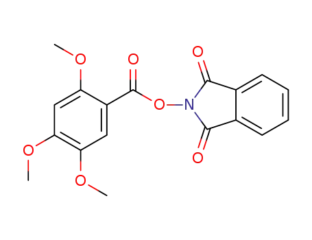 Molecular Structure of 1441984-87-7 (1,3-dioxoisoindolin-2-yl 2,4,5-trimethoxybenzoate)