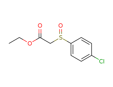 Ethyl 2-(4-chlorophenylsulfinyl)acetate