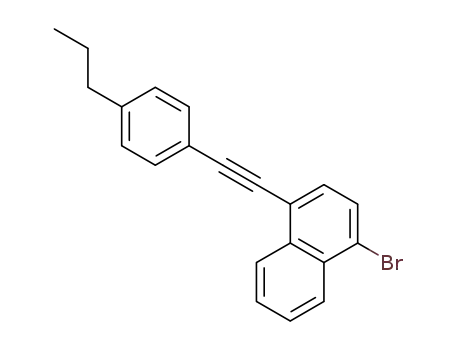 1-bromo-4-(2-(4-propylphenyl)ethynyl)naphthalene
