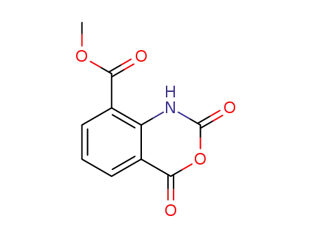Molecular Structure of 886362-85-2 (3-ISATOIC ANHYDRIDE CARBOXYLIC ACID METHYL ESTER)