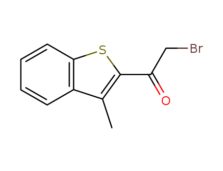 2-BROMO-1-(5-CHLORO-3-METHYLBENZO[B]THIOPHEN-2-YL)ETHAN-1-ONE