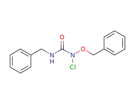 Molecular Structure of 1408320-94-4 (N-chloro-N-(phenylmethoxy)-N'-(phenylmethyl)urea)