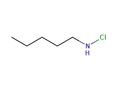 Molecular Structure of 61573-37-3 (1-Pentanamine, N-chloro-)